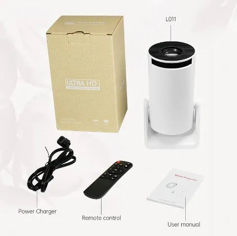 AuraCast – Compact Projector for Home & Beyond